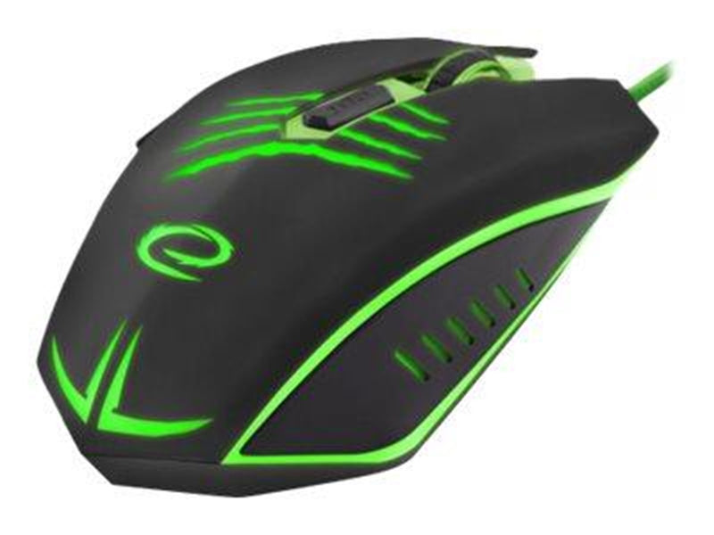 Esperanza MX209 CLAW - mouse - USB - Maus (Grün)