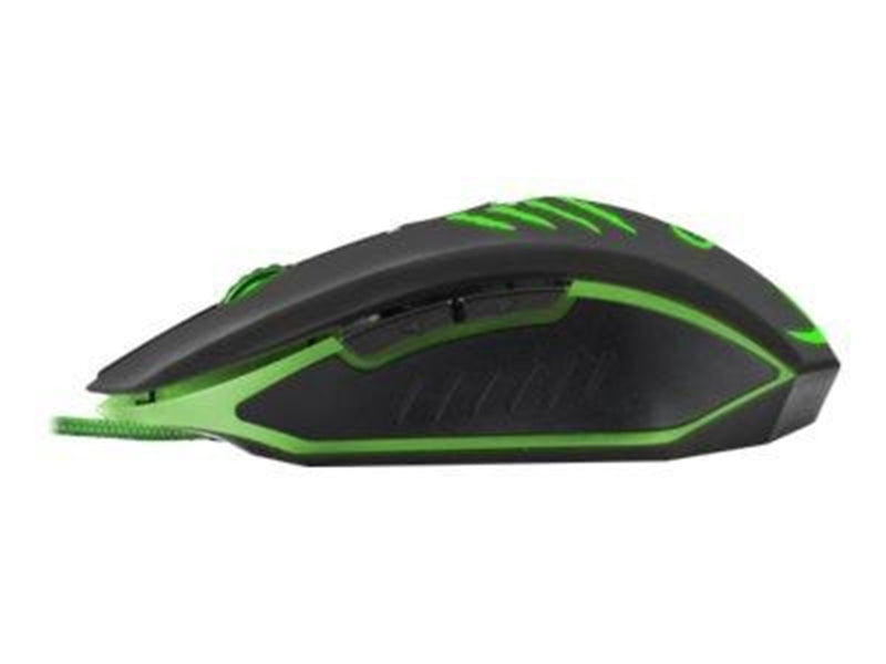 Esperanza MX209 CLAW - mouse - USB - Maus (Grün)