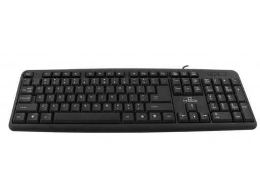 Esperanza TITANUM STANDARD USB KEYBOARD - Tastatur - Schwarz