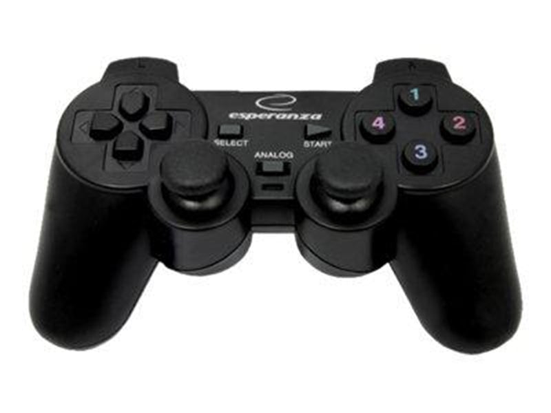 Esperanza Vibration GamePad USB Warrior - Wired Controller - Sony PlayStation 3