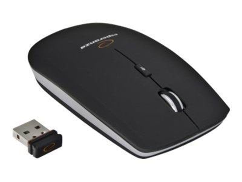 Esperanza WIRELESS OPTICAL 4D MOUSE 2.4GHz SATURN BLACK - Maus (Schwarz)