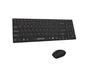 Esperanza WIRELESS SET 2.4GHZ USB LIBERTY BLACK - Tastatur & Maus Set - Schwarz