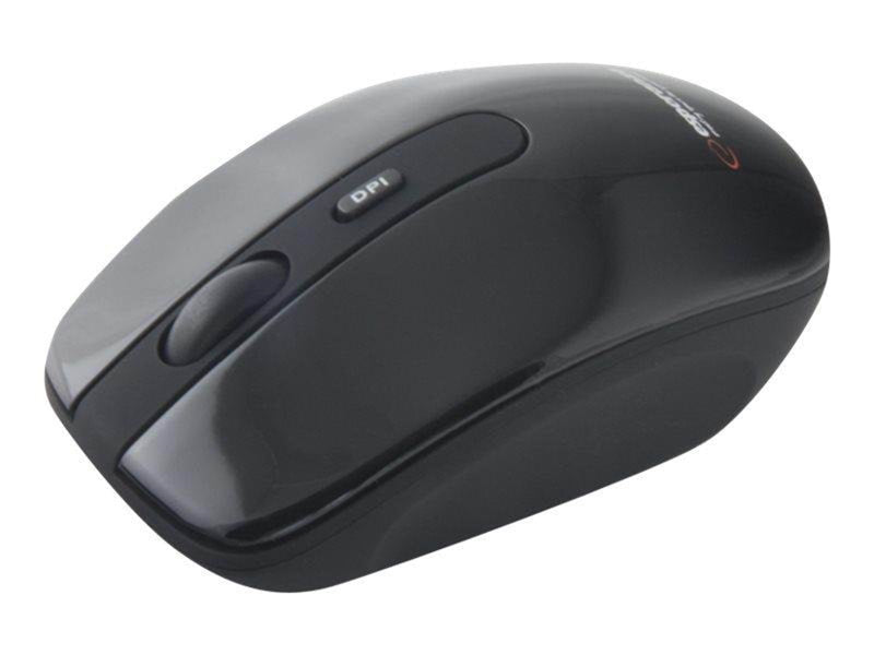 Esperanza WIRELESS SET 2.4GHZ USB LIBERTY BLACK - Tastatur & Maus Set - Schwarz