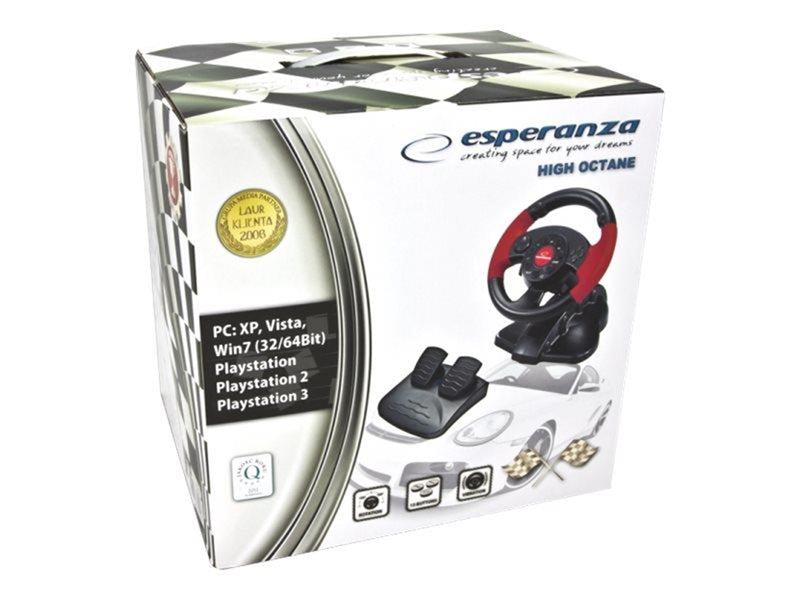 Esperanza Wheel and pedals set - Wired Controller - PC