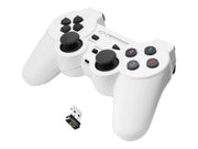 Esperanza Wireless GamePad PS3/PC USB Gladiator White - Wireless Controller - PC