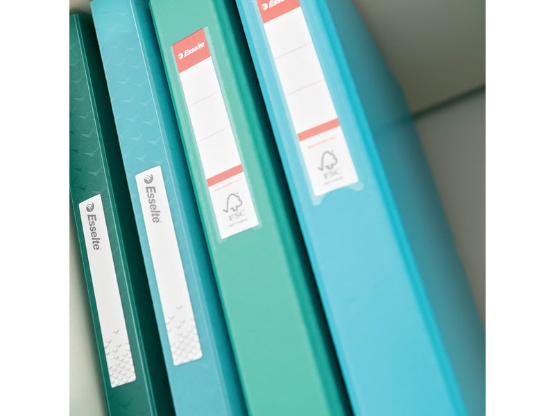 Esselte  Colour'Breeze 4-Ring Binder Blue
