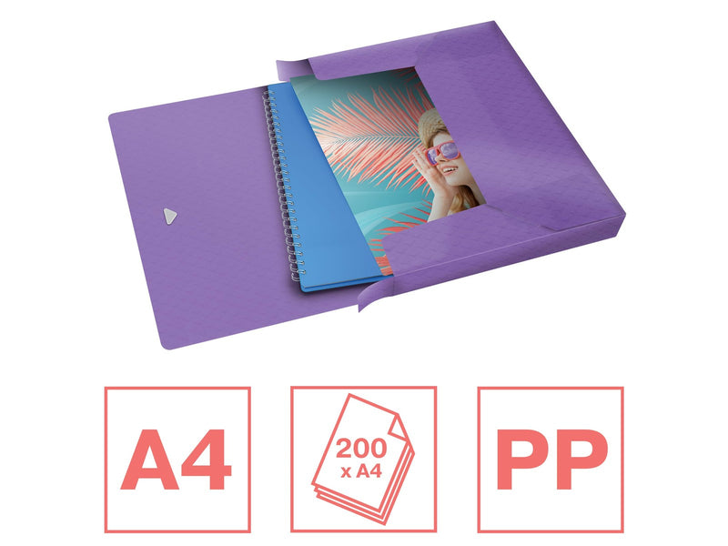 Esselte  Colour'Breeze Ablagebox Lavendel
