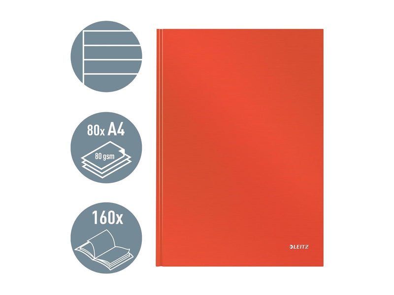 Esselte Leitz Solid - notebook - A4 - 80 sheets
