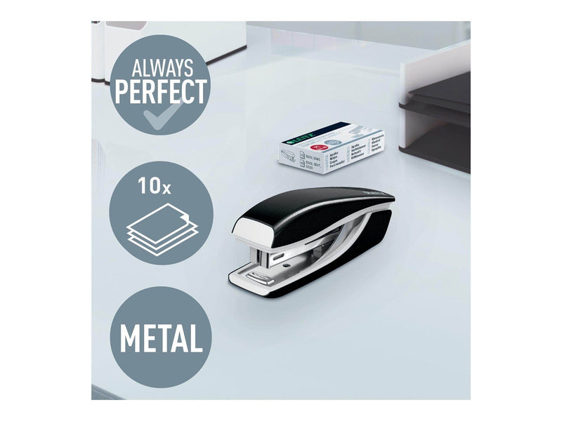 Esselte  NeXXt WOW Mini-Heftgerät (Metall) Schwarz