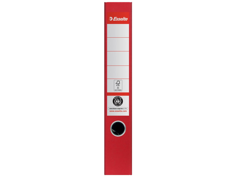 Esselte No. 1 Ordner, 100% Recycling-Karton, Rot