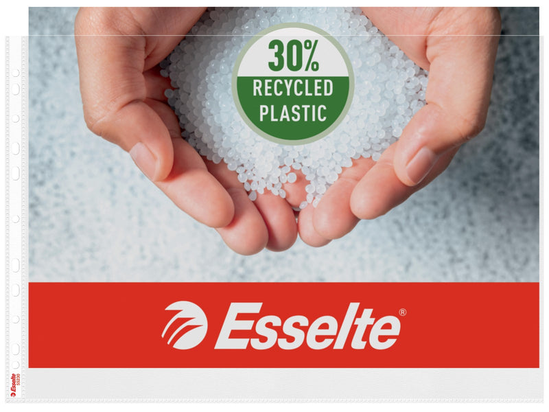 Esselte Qualitäts-Prospekthülle A3, 30% Pre-Consumer-Recycling-Kunststoff