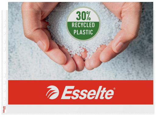 Esselte Qualitäts-Prospekthülle A3, 30% Pre-Consumer-Recycling-Kunststoff