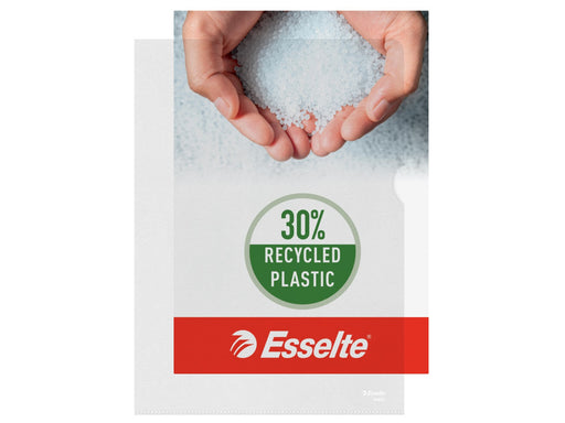 Esselte Qualitäts-Sichthülle A4, 30% recycelter Kunststoff