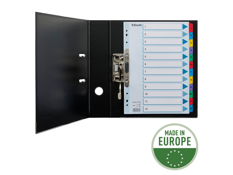Esselte Register Zahlen, Karton