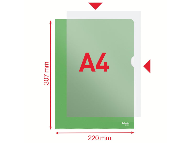Esselte  Sichthülle Standard Plus Grün