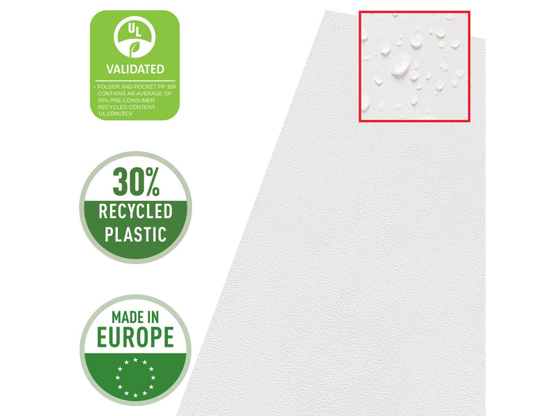 Esselte Standard Sichthülle A4, 30 % Pre-Consumer-Recycling-Kunststoff