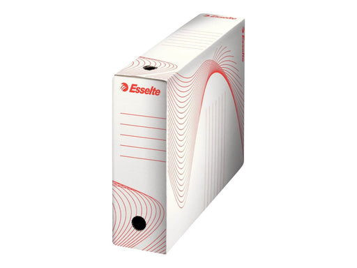 Esselte - box file - for A4 - capacity: 800 sheets - white