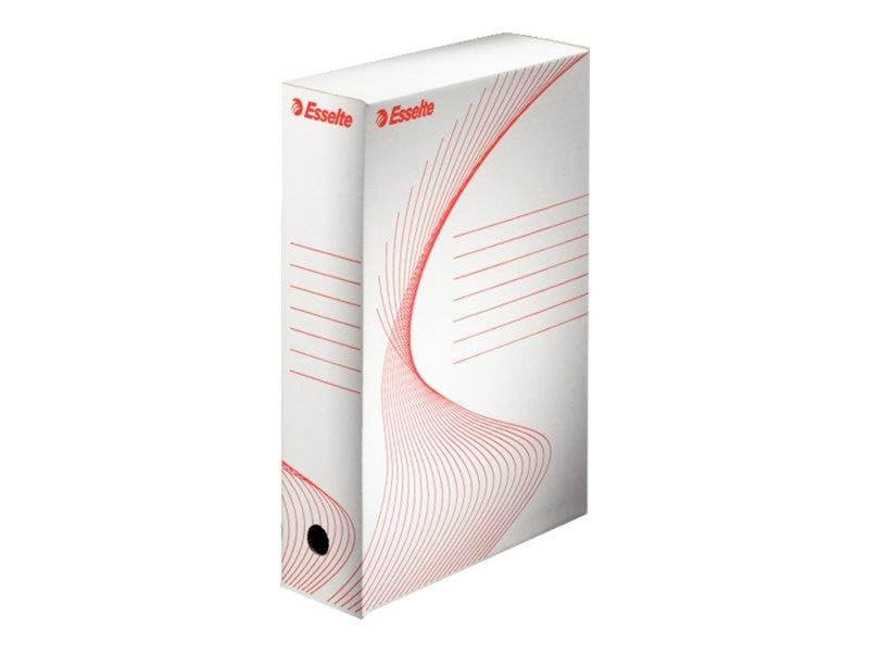 Esselte - box file - for A4 - capacity: 800 sheets - white