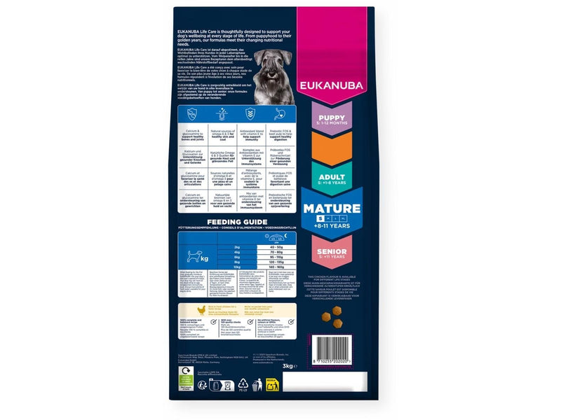 Eukanuba Mature Small Breed Fresh Chicken 3kg