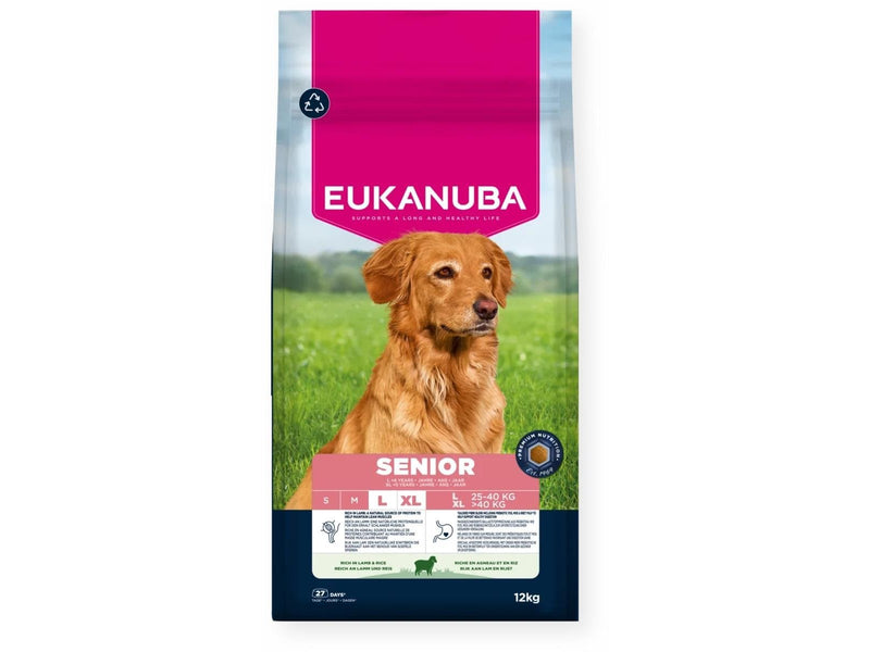 Eukanuba Senior Large Breed Lamb & Rice 12kg