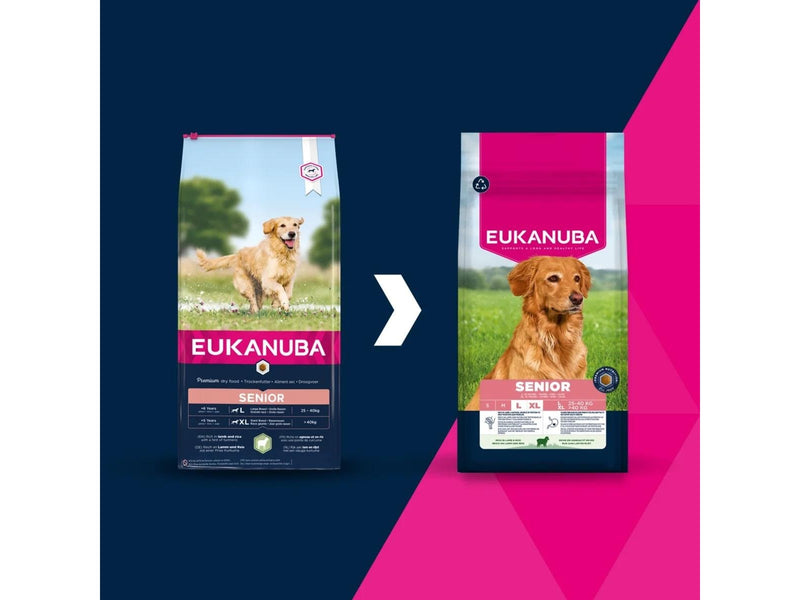 Eukanuba Senior Large Breed Lamb & Rice 12kg