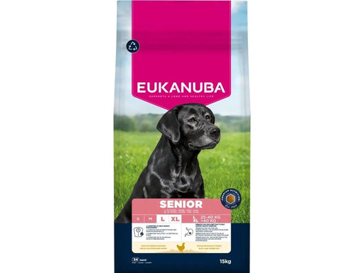 Eukanuba Senior Large and extra large breeds Chicken - dry dog food - 15kg