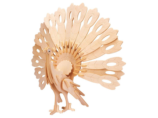 Eureka Gepetto's Workshop Wooden Construction Kit 3D - Peacock