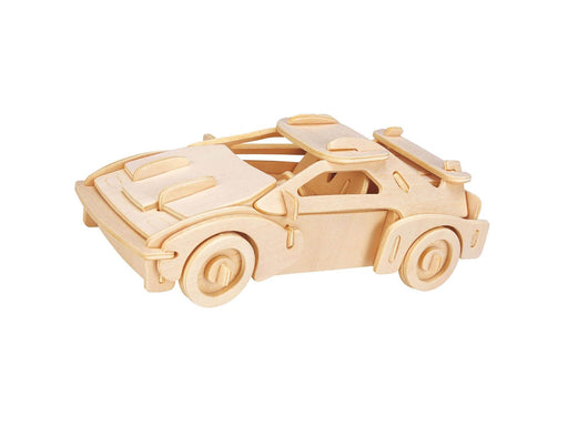 Eureka Gepetto's Workshop Wooden Construction Kit 3D - Racecar