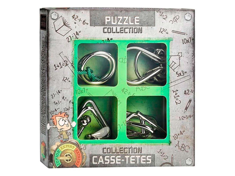Eureka Metal Brain Puzzles Junior 4 pcs.