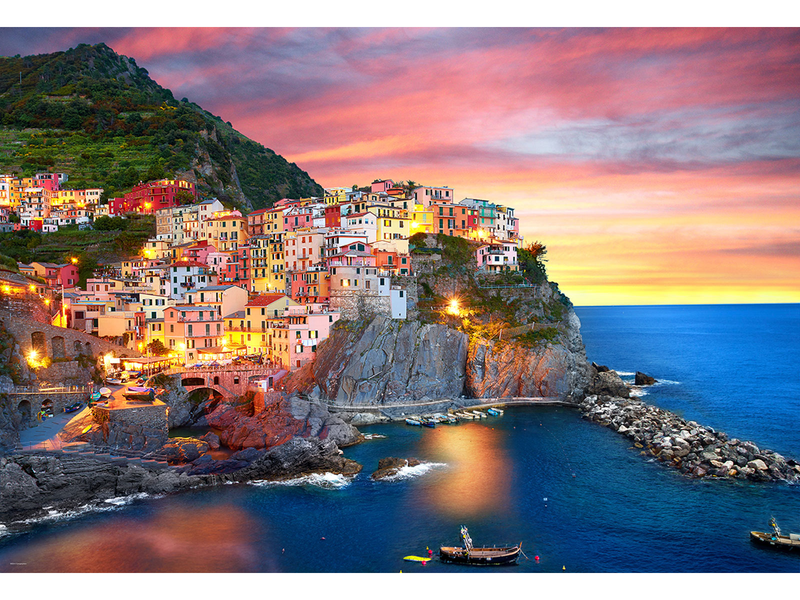 Eurographic Manarola at Dusk Italy(2000)
