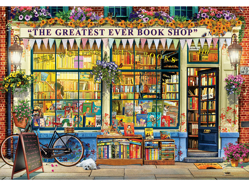 Eurographic World's Greatest Bookstore Smart Cut(1000)