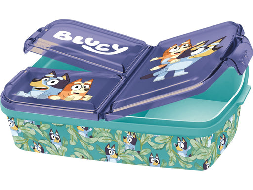 Euromic BLUEY multi compartment sandwich box 18 x 13 cm
