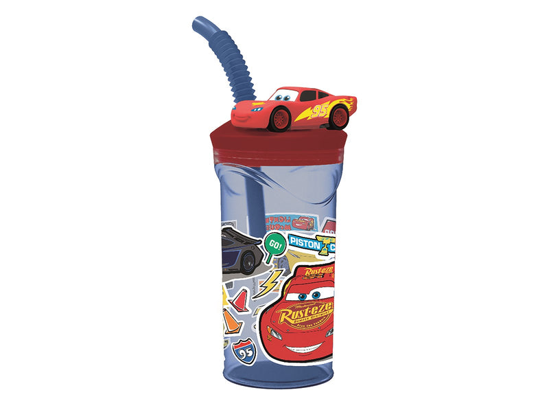 Euromic CARS 3D figurine tumbler water bottle 360 ml