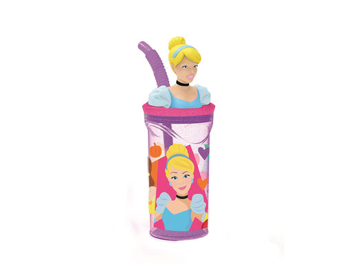 Euromic DISNEY PRINCESS 3D figurine tumbler bottle 360 ml