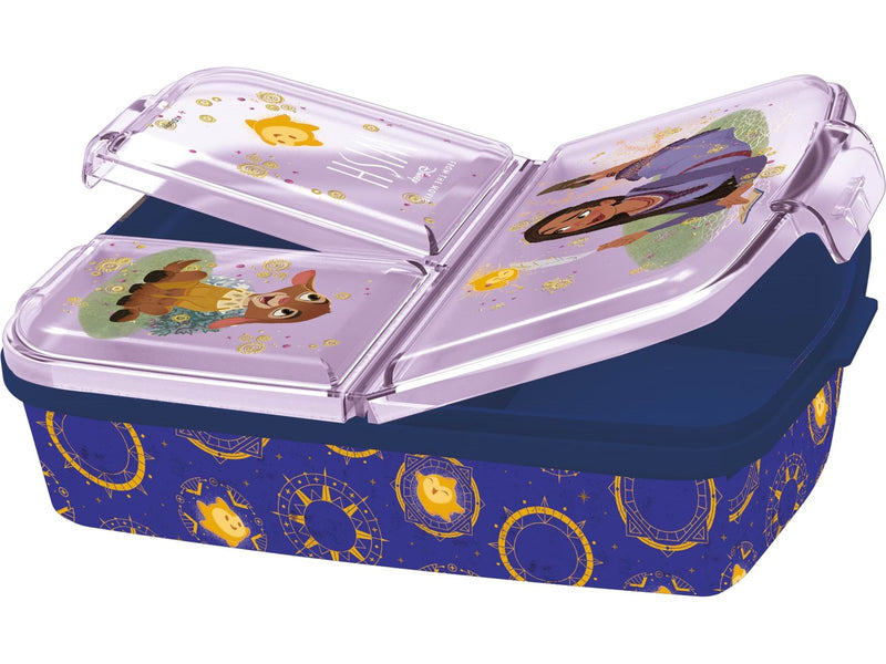 Euromic Disney WISH multi compartment sandwich box 18x13