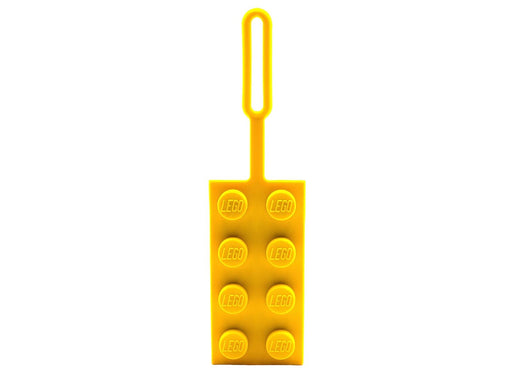 Euromic LEGO® Bag Tag/Luggage tag YELLOW packed on printed card
