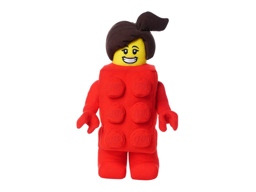 Euromic LEGO Brick Suit Girl plush toy H 33 cm