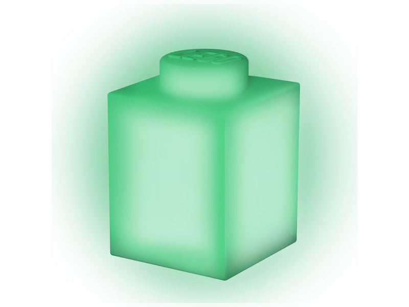 Euromic LEGO Classic Silicone Brick 1000% night light with LEDlite- GREEN