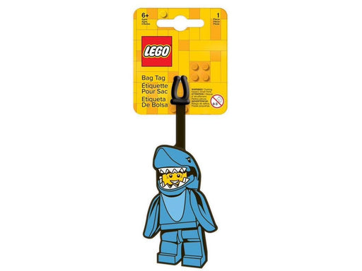 Euromic LEGO® Iconic Bag Tag-Shark Suit Guy