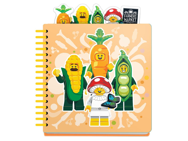Euromic LEGO® Minifigures Tab Notebook Farmers Market