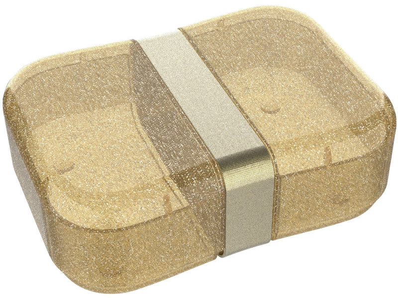 Euromic LUNCH BUDDIES Glitter lunch box w/strap GOLD