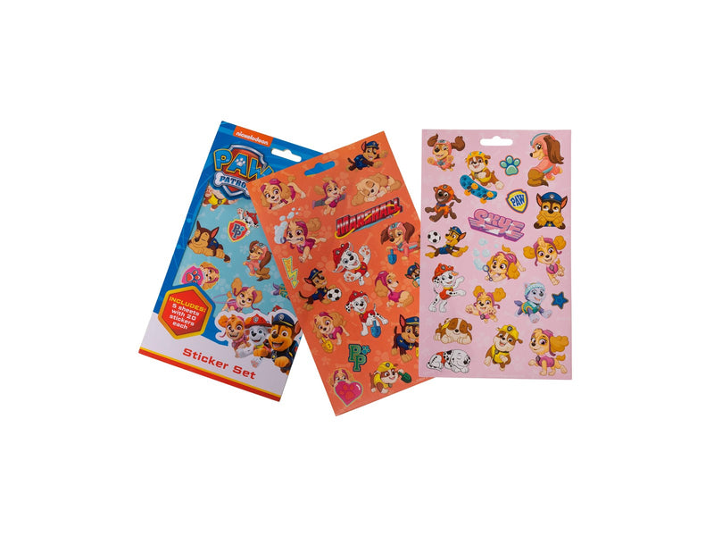 Euromic Stickers set with 5 x 20 stickers = total of 100 stickers paper packaging 15 x 25 cm