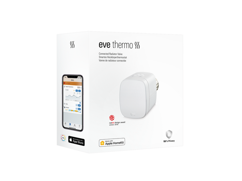 Eve Thermo - Connected Radiator Valve for Apple HomeKit