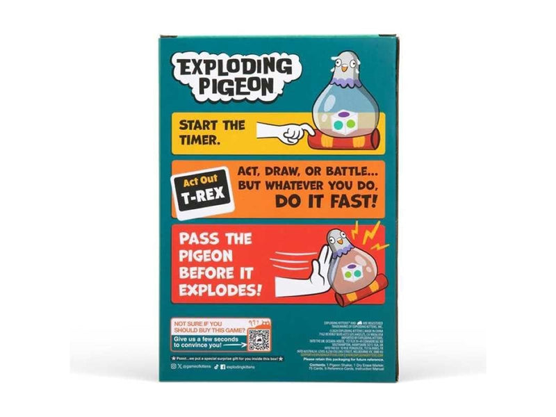 Exploding Kittens - Exploding Pigeon (ENG)