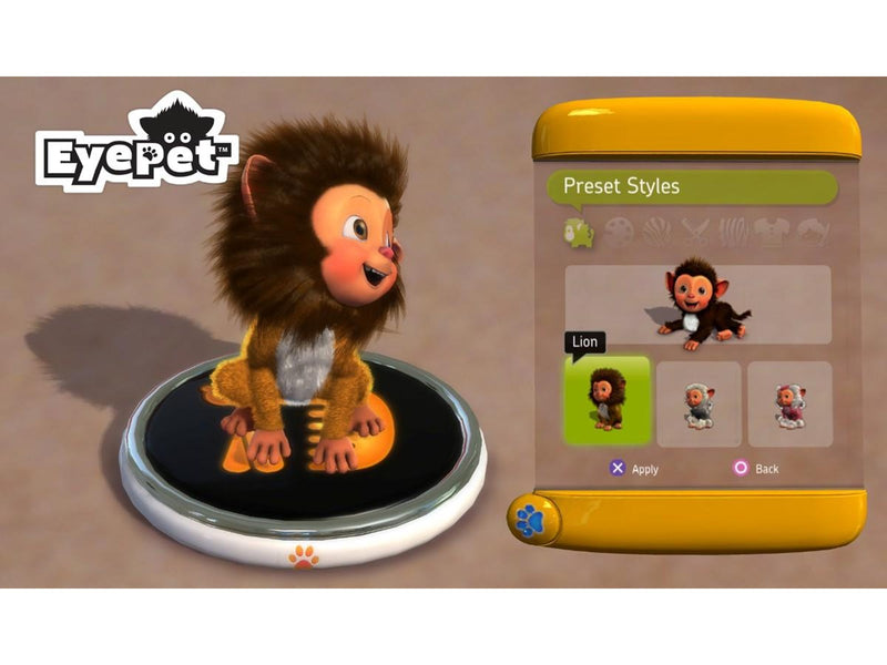 Eyepet Move Edition - Sony PlayStation 3 - Virtual Pet - PEGI 3