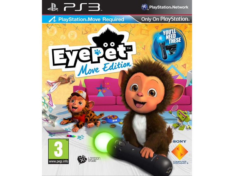 Eyepet Move Edition - Sony PlayStation 3 - Virtual Pet - PEGI 3