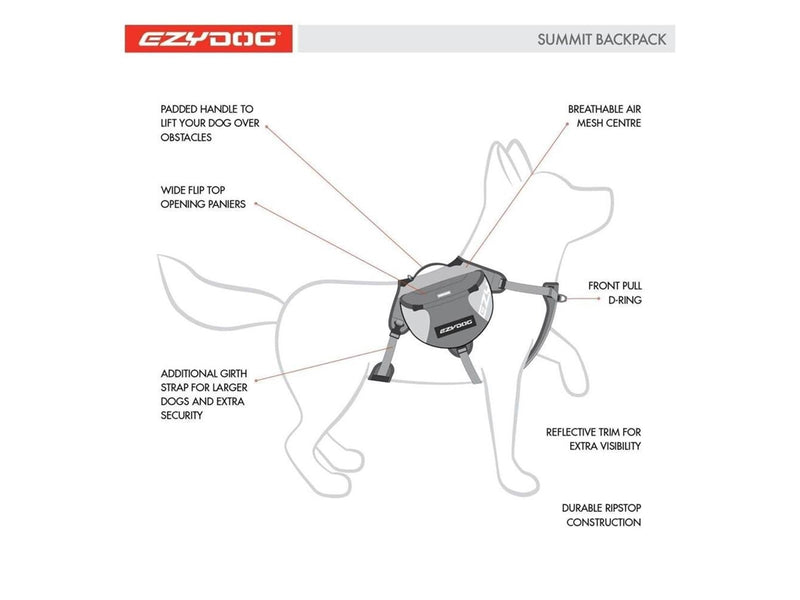 Ezydog - Life Jacket X2 Boost Yellow  M 18 - 27 kg