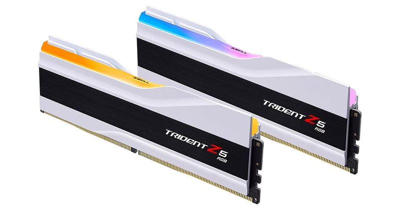 G.Skill RAM Trident Z5 RGB Intel 32GB (2x 16GB) Kit DDR5 6400 MHz UDIMM weiß
