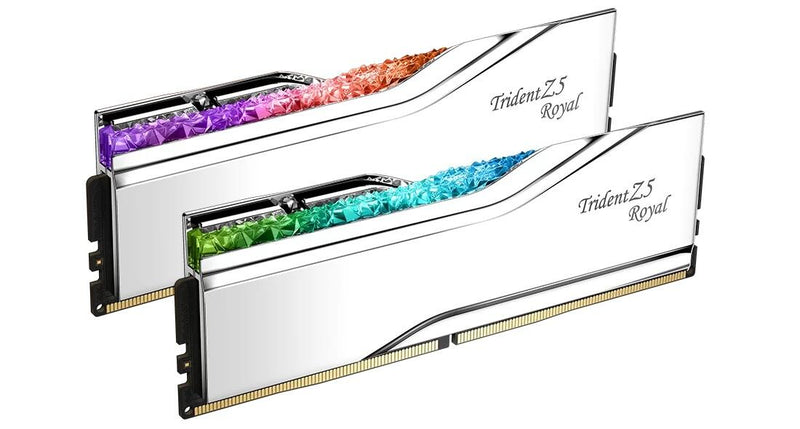 G.Skill RAM Trident Z5 Royal Intel 32GB (2x 16GB) Kit DDR5 6800 MHz UDIMM silber