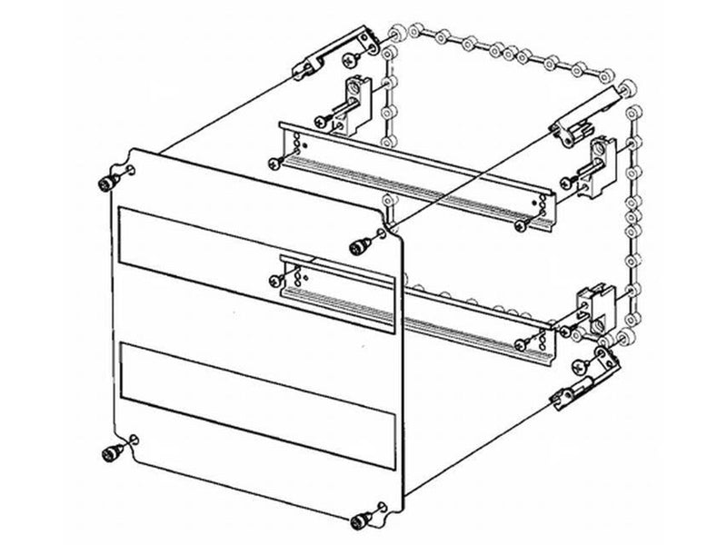 FIBOX Od-1 din-fitting